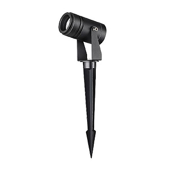 Грунтовый светильник 49 см, 10W, 4000K, Odeon Light Stima 6647/10GL, черный