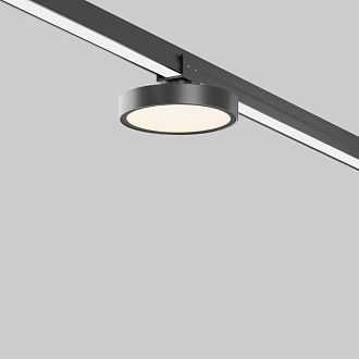 Уличный трековый светильник *12*-5,9 см, *LED*12W, 3000K, Maytoni Outdoor Zon IP O-TR01-1-F-12WB3K, Черный