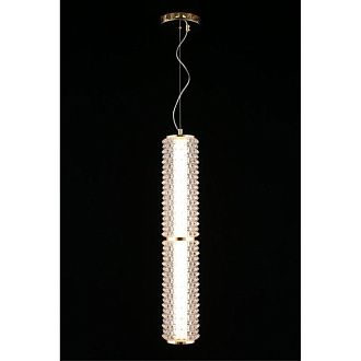Подвесной светильник 15*105-210 см, 1*LED, 29W, 3000K, Aployt Ozann APL.331.06.29, золотой