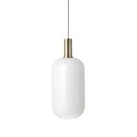 Подвесной светильник Ferm Living Opal Lamp вытянутый 20*20*20 см, 1*LED*6W, ImperiumLoft 40.2074, Золотистый