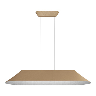 Подвесная люстра 109*40*200 см, LED, 32W,  3000К, ST-Luce SENTITO SL3001.813.01 бежевый