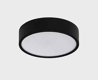Потолочный светодиодный светильник Megalight M04-525-175 black, 24W LED, 3000K, черный