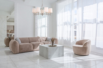 Светильник 76 см, Maytoni Riverside FR1007PL-07N, никель