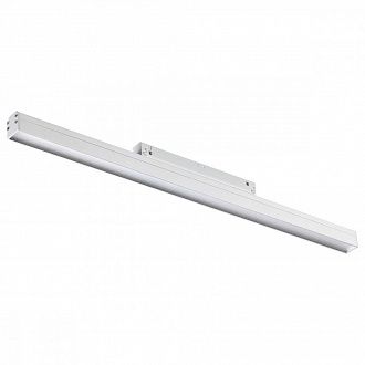 Трековый светильник 49 см для низковольного шинопровода Novotech Flum 358415, LED, 4000K, белый