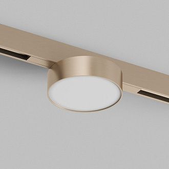 Светильник на шине 16*9,5*5,4 см, *LED*8W, 3000K, Denkirs SHINE PRIME FLOW 3000К | ШАЙН ПРАЙМ ФЛОУ 3000К DK4762-CP, шампань
