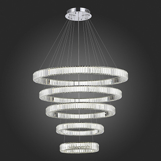 Люстра подвесная 120*100 см, 1*LED 285W 4000K хром ST Luce Tivoli SL1622.113.05