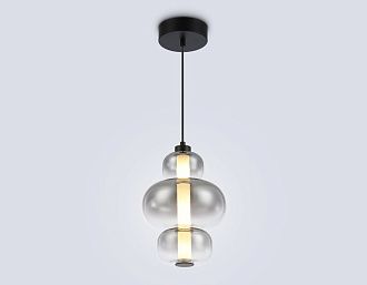 Подвесной светодиодный светильник **35- см, **W, 3000K, Ambrella Light High Light LH11057, черный