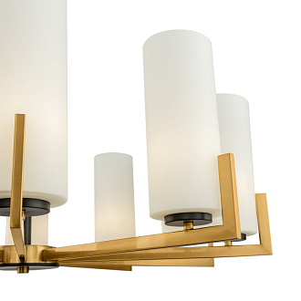 Люстра на штанге Maytoni Fortano MOD089PL-10BS, диаметр 86 см, латунь