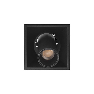 Встраиваемый светильник 9*9*9 см, 1*LED*10W 4000K LOFT IT Lens 10322/B Black черный, вр 8,5 см