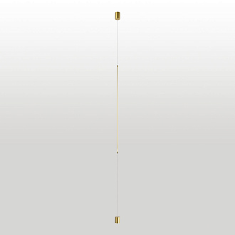 Подвесной светильник 7*140 см, 1*LED*20W 4000K Lussole Gilmer LSP-0931 матовое золото