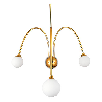 Бра 58*74 см, 3*G9 5W 4000K золотистый ST Luce Vive SL1187.201.03