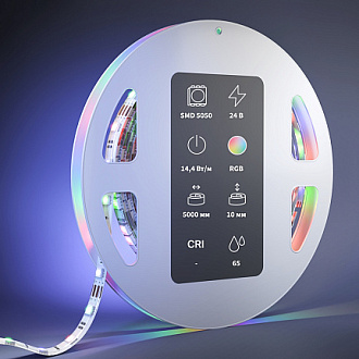 RGB/RGBW светодиодная лента Ultra 24В 5050 20Вт/м 5м IP20 201136 Maytoni  Led Strip, цена за метр, отгружается по  5 м