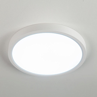 Светильник 23 см, 18W, 3000К, 2200 Lm, 7 м2 Citilux Бейсик CL738180V белый