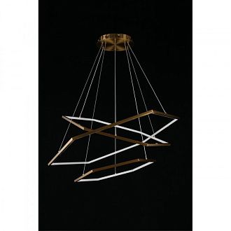 Подвесная люстра 100*87*50-180 см 136W, 3000K, Aployt Polunia APL.021.03.136, бронзовый