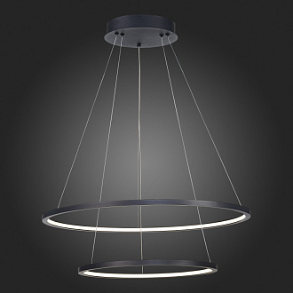 Светильник подвесной 60 см, 56W 4000K ST LUCE ST603 IN ST603.443.56 Черный