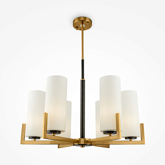 Люстра на штанге Maytoni Fortano MOD089PL-06BS, диаметр 67 см, латунь