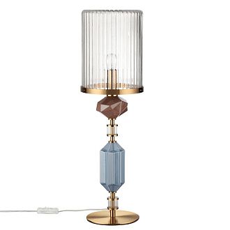 Настольная лампа 62 см, Odeon Light 5414/1T, бронза