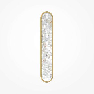Бра 4,4*10,7*-60 см, *LED*30W, 2700-4000K, Maytoni Perlamour MOD429WL-L30BSK, Латунь