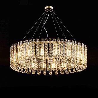 Люстра Ø1000 x H280 (1280), мм, 18*40W (720W), H GOLD (Золото) NewRgy NW082-ф1000*H280(1280) H GOLD