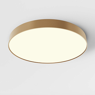 Светильник 60 см, 90W, 3000K, Maytoni Technical Ceiling Zon C032CL-90W3K-RD-MG, матовое золото