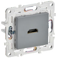 SKANDY Розетка HDMI SK-H01Gr сер. IEK, SK-H10-K03