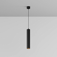 Подвесной светильник  5,2*30 см, LED 12W, 3000К, Черный Maytoni Focus LED P072PL-L12B3K-1