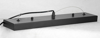Подвесной светильник Lussole Cranbrook LSP-8254, 91*20 см, черный