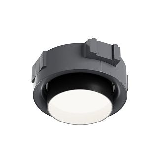 Встраиваемый светильник 12,8*11,2*-5,05 см, 1*GX53*12W, Maytoni Technical Intro DL144-GX53-B, Черный