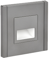 Подсветка LED встраиваемая FP557 стальной IEK FORTE&PIANO, FP-FL20-K46