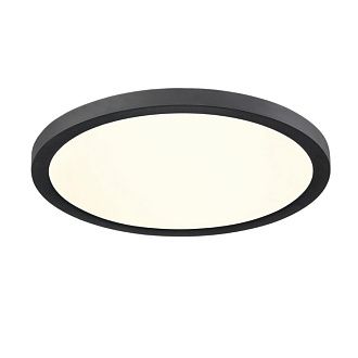 Светильник потолочный *30*1,7- см, 1*LED*24W, 3000/4000/6500K, Sonex Nebula Black SON7788/24L, белый