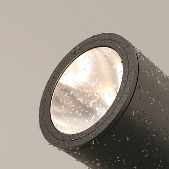 Ландшафтный светильник 23*13*19,2*26,7 см, LED*30W, 3000 К, Outdoor Bern O050FL-L30GF3K Maytoni Outdoor, Графит