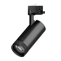 Светильник QUATTRO с адаптером *7,2*17 см, *20W, 2700-4200-6000K, Lightstar Canno Pro C4207QT, Черный