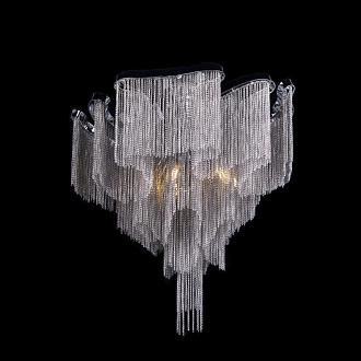 Потолочный светильник 55*61,5 см, 6*E14 Loft it Stream 10208/600C Smoke