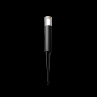 Грунтовый светильник 4*37 см, 1*G9, 20W, Maytoni Glide O437FL-01GF серый