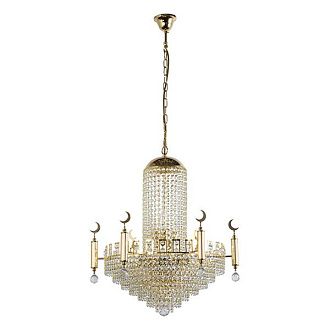 Люстра *55*65 см, 6*E27*60W, Arti Lampadari Nuova Nuova E 1.2.55.100 G, Золото