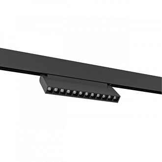 Трековый светильник 21,9*2,2 см, 1*LED*12W, 2700-6000К, Arte lamp Linea Черный A4696PL-1BK