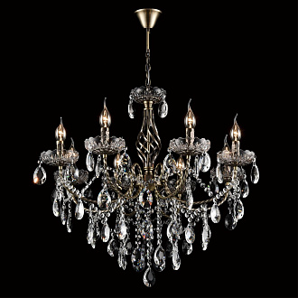 Люстра 72*103 см, 8*E14 Lumion Linn 8190/8 античная латунь