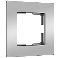 W0012965 Рамка на 1 пост Slab, серебро софт Werkel, 4690389193361