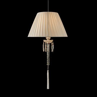Подвесной светильник 40 см, Loft IT Zenith 10210P/B White, хром