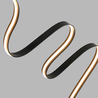 Подвесная люстра 168 см, 52W, 3000K, Odeon Light Nastro 7025/52L, черный