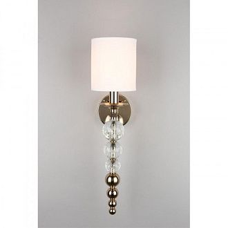 Бра 20*14*57 см, E14, 40W, Aployt Floretta APL.842.11.01, латунный
