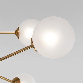 Потолочный светильник 72*87 см, 8*G9 Eurosvet 50383 латунь a066796