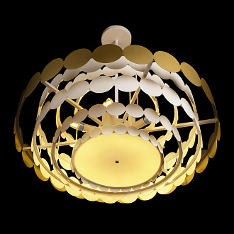 Подвесной светильник 82*32 см, 9*E14*40W LOFT IT Juicy 10310/M Gold золото, белый