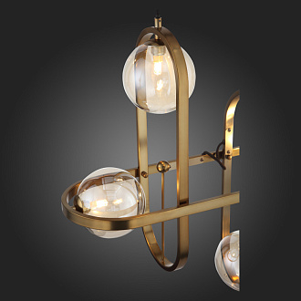 Светильник подвесной 60*20 см, ST LUCE CIRCONO SL1201.203.04 Бронзовый