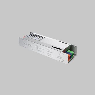 Блок питания 24V 100W к светодиодной ленте Led Strip 821006 16*4,8*-2,8 см, Maytoni 821006, Серебро