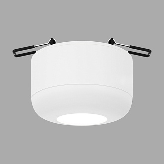 Потолочный акцентный светильник 7*7*6 см, 7W 4000K Elektrostandard Onde 25088/LED белый, вр 5 см