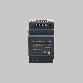 Блок питания 48V, 60W к светодиодной ленте Led Strip 831004 5,3*9*-5,8 см, Maytoni 831004, Черный