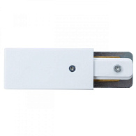 Коннектор-токопровод для шинопровода 11*4 см, Arte lamp Track accessories Белый A160233