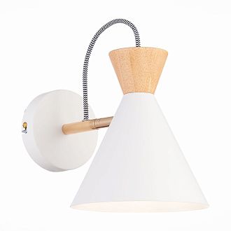Бра 16 см,  EVOLUCE MODICA SLE125101-01 Белый, Золотистый