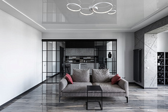 Накладная люстра 74*44*7 см, LED, 39W, 3000К-4000К, Maytoni Olympia MOD448CL-L35WK белый